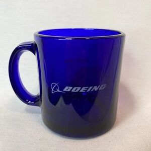 COPY 🇺🇦 Rare Boeing Cobalt Blue Mug New